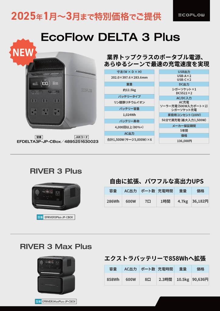EcoFlow DELTA 3 Plus